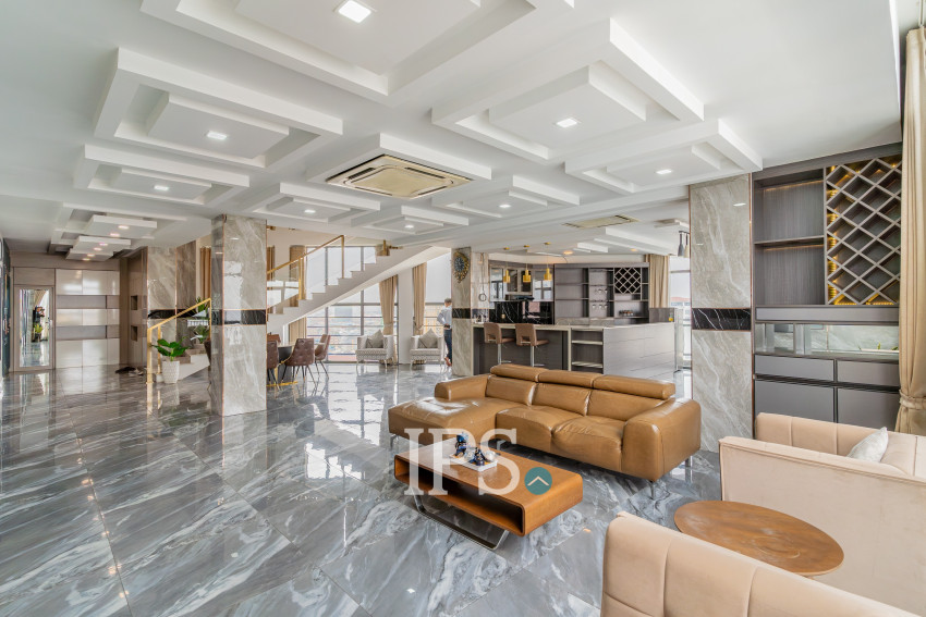 4 Bedroom Penthouse For Rent - Boeung Tumpun, Phnom Penh