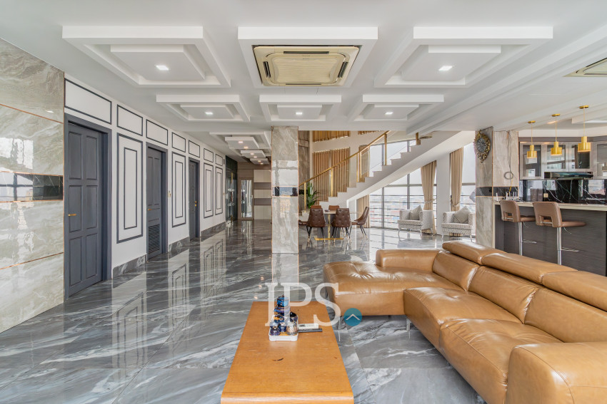 4 Bedroom Penthouse For Rent - Boeung Tumpun, Phnom Penh