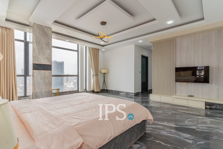 4 Bedroom Penthouse For Rent - Boeung Tumpun, Phnom Penh