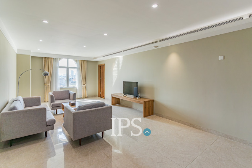 4 Bedroom Serviced Apartment For Rent - Tonle Bassac, Phnom Penh