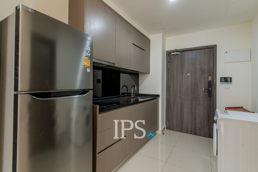 Studio Condo For Rent - The Peak, Tonle Bassac, Phnom Penh