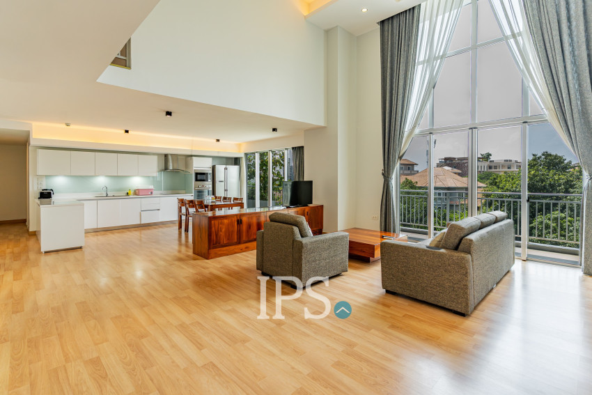 4 Bedroom Duplex Serviced Apartment For Rent - Chroy Changvar, Phnom Penh