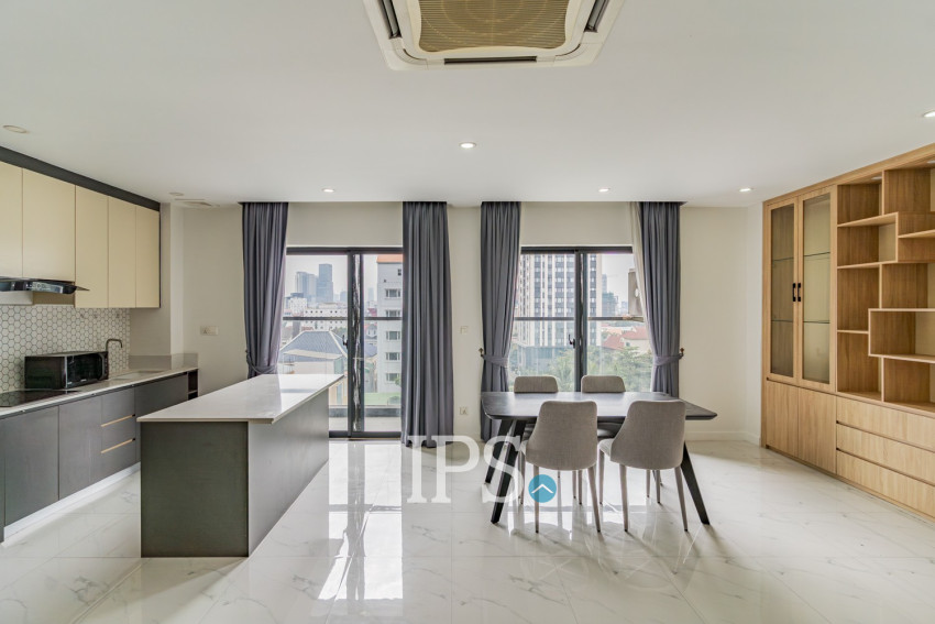3 Bedroom Serviced Apartment For Rent - Boeung Kak 2, Phnom Penh