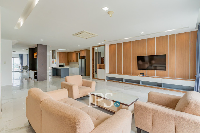 4 Bedroom Serviced Penthouse For Rent - Toul Kork, Phnom Penh