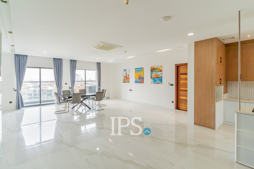 4 Bedroom Serviced Penthouse For Rent - Toul Kork, Phnom Penh