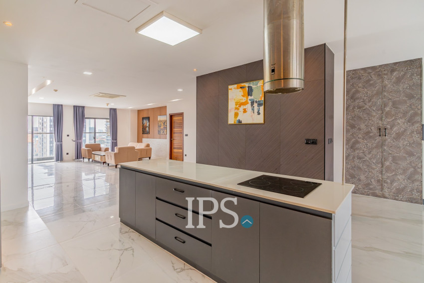 4 Bedroom Serviced Penthouse For Rent - Toul Kork, Phnom Penh