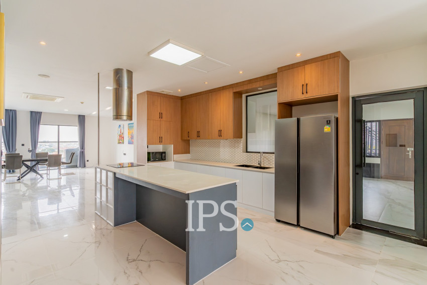 4 Bedroom Serviced Penthouse For Rent - Toul Kork, Phnom Penh
