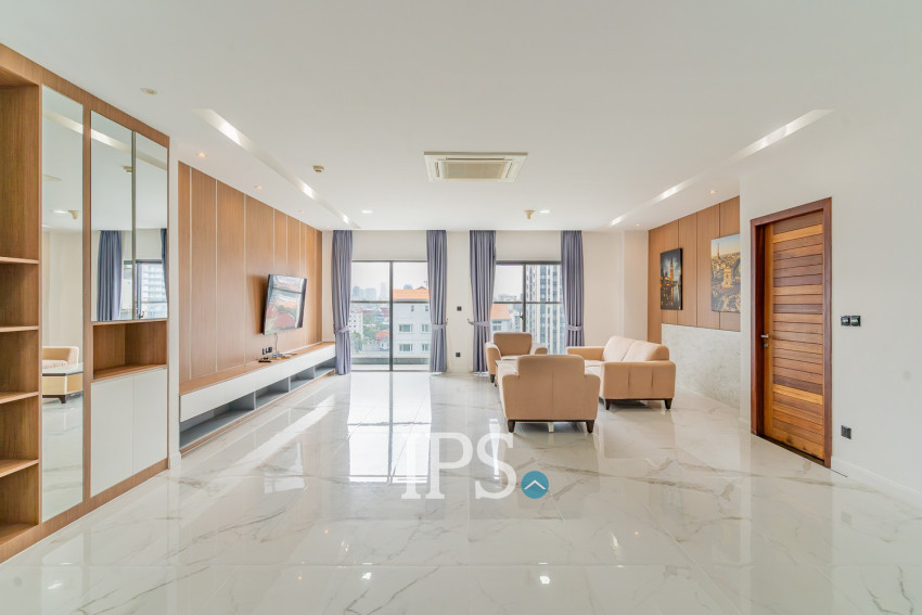 4 Bedroom Serviced Penthouse For Rent - Toul Kork, Phnom Penh