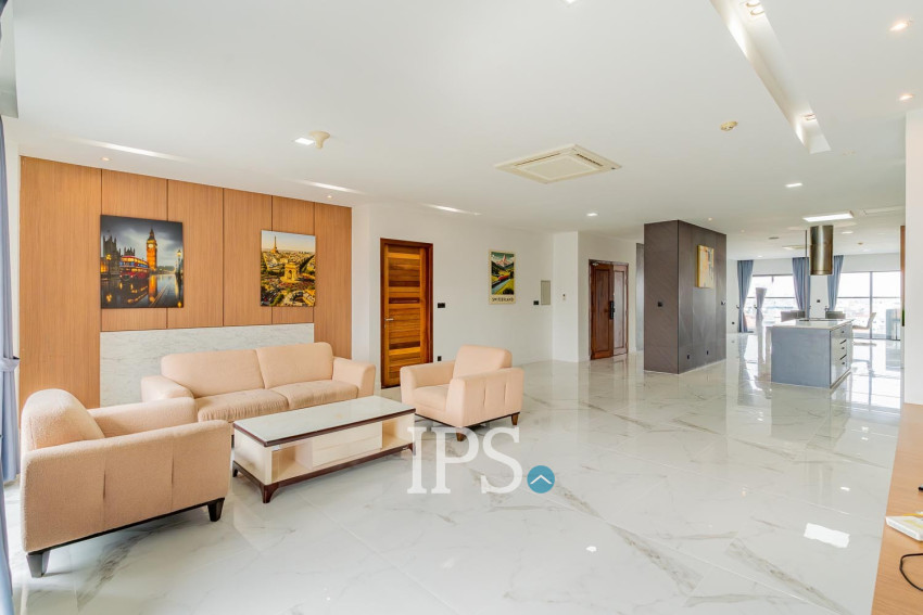 4 Bedroom Serviced Penthouse For Rent - Toul Kork, Phnom Penh