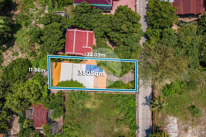 350 Sqm Land with Property For Sale - Chroy Changvar, Phnom Penh