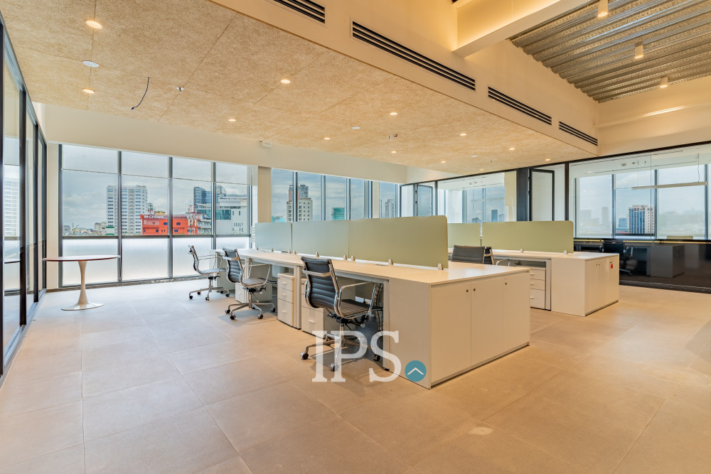 265.4 Sqm Office Space For Rent - Toul Svay Prey 1, BKK, Phnom Penh - Image 2