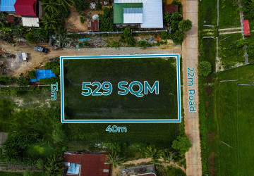 529 Sqm Residential Land For Sale - Sambour, Siem Reap thumbnail