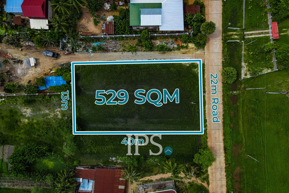 529 Sqm Residential Land For Sale - Sambour, Siem Reap - Image 2