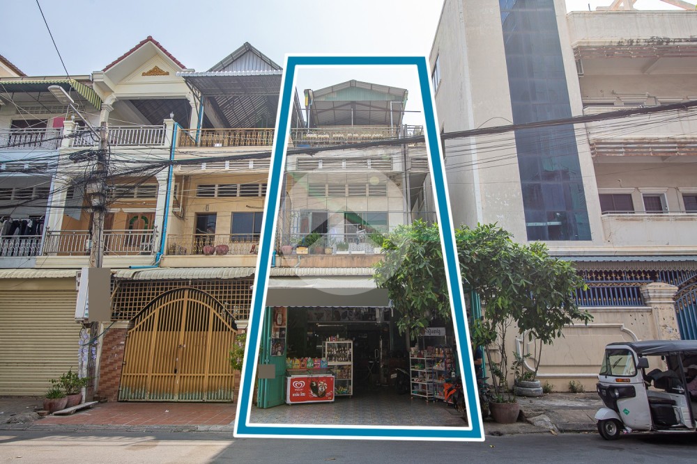 4 Bedroom Shophouse For Sale - Toul Svay Prey 2, Phnom Penh