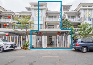 4 Bedroom Twin Villa For Rent - Sen Sok, Phnom Penh thumbnail