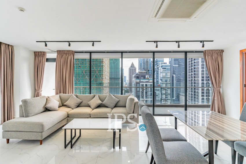 3 Bedroom Serviced Apartment For Rent - BKK1, Phnom Penh