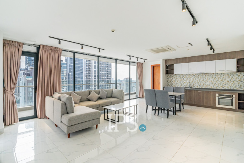 3 Bedroom Serviced Apartment For Rent - BKK1, Phnom Penh