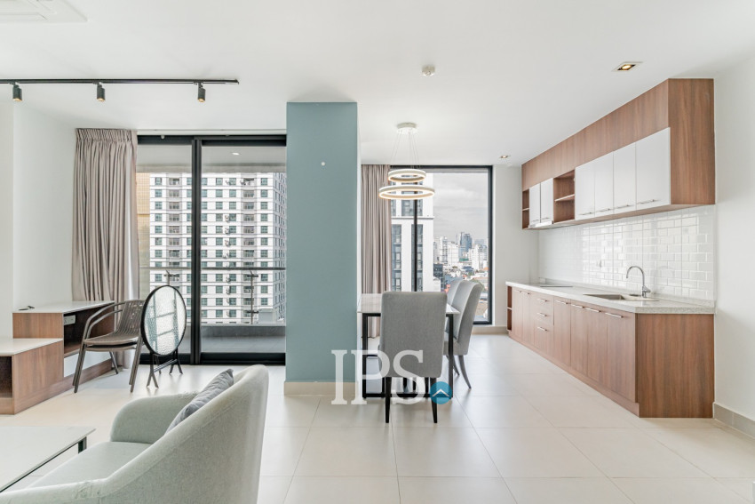 2 Bedroom Serviced Apartment For Rent - BKK1, Phnom Penh