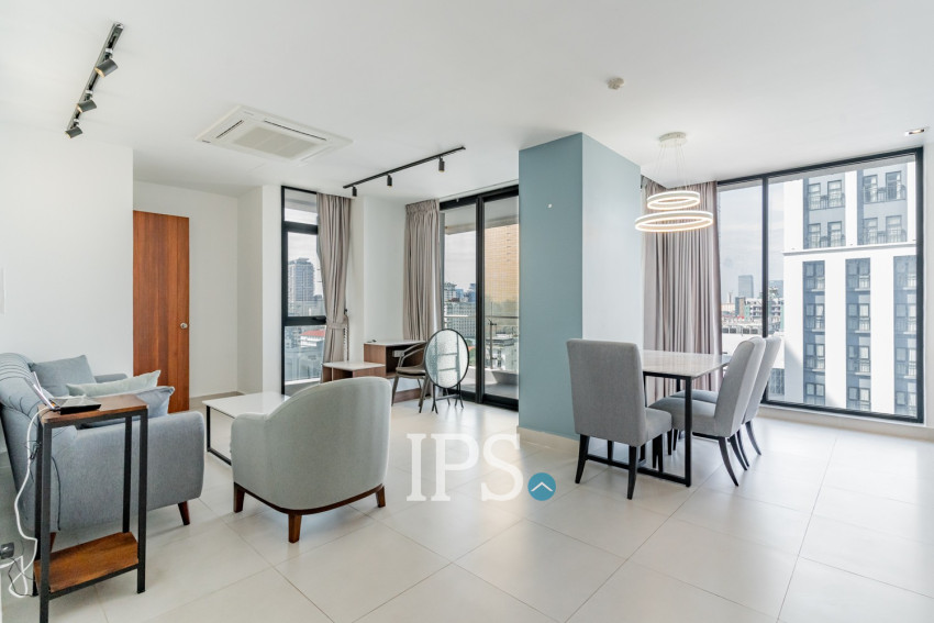 2 Bedroom Serviced Apartment For Rent - BKK1, Phnom Penh