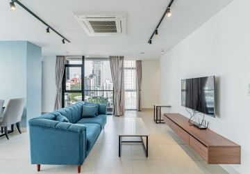 2 Bedroom Serviced Apartment For Rent - BKK1, Phnom Penh thumbnail