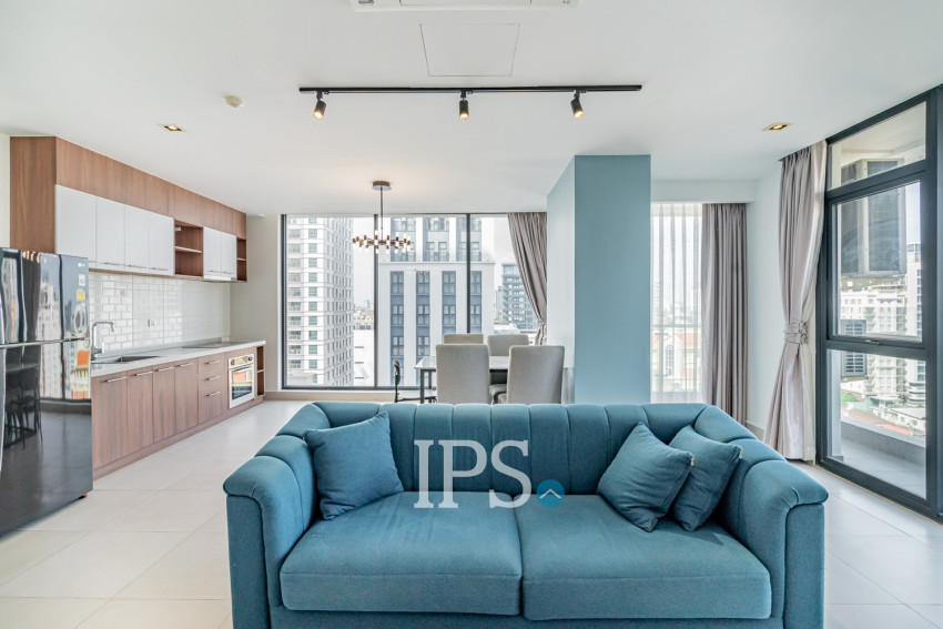 2 Bedroom Serviced Apartment For Rent - BKK1, Phnom Penh