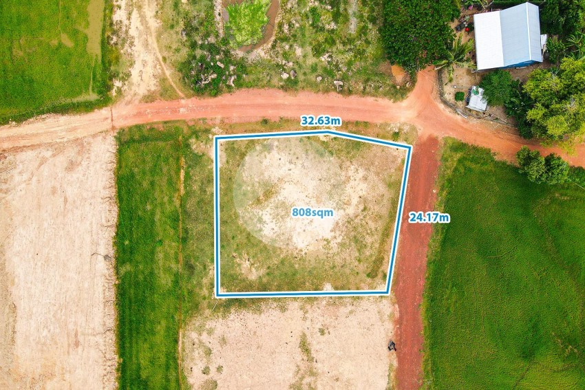 808 Sqm Residential Land For Sale - Sangkat Siem Reap, Siem Reap