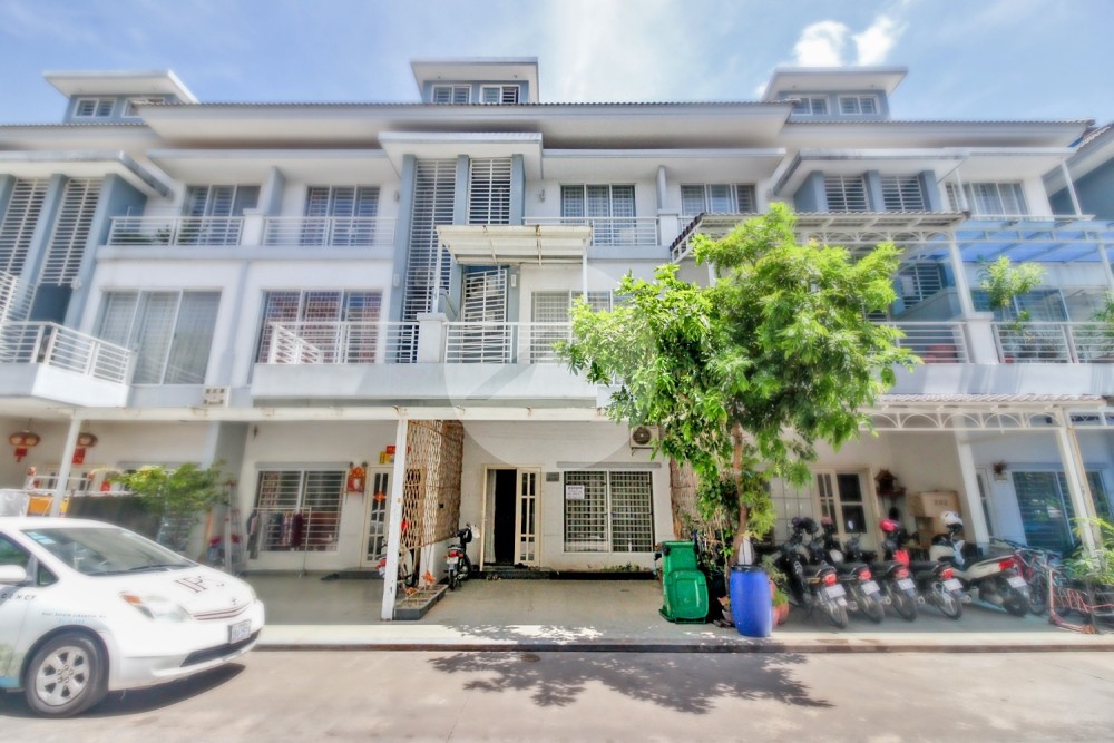 4 Bedroom Link House For Sale - Borey Peng Huoth Star Eternal, Phnom Penh