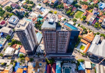 14th Floor 1 Bedroom Condo For Sale - Time Square 2, Boeng Kak I, Phnom Penh thumbnail
