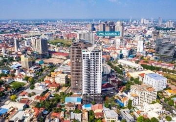 14th Floor 1 Bedroom Condo For Sale - Time Square 2, Boeng Kak I, Phnom Penh thumbnail