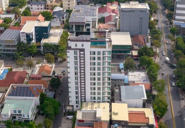12th Floor 1 Bed Studio For Sale - Silvertown, BKK1, Phnom Penh thumbnail