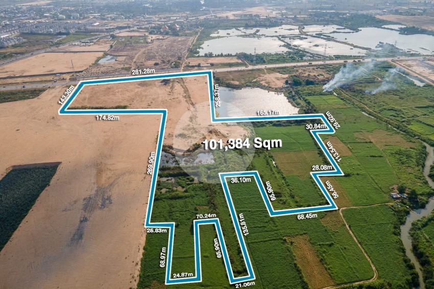 10 Ha Land For Sale - Hun Sen BLVD, Phnom Penh