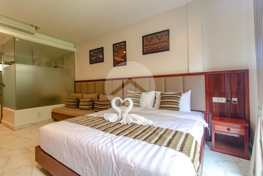 1 Bed Studio Apartment For Rent - Wat Damnak, Siem Reap