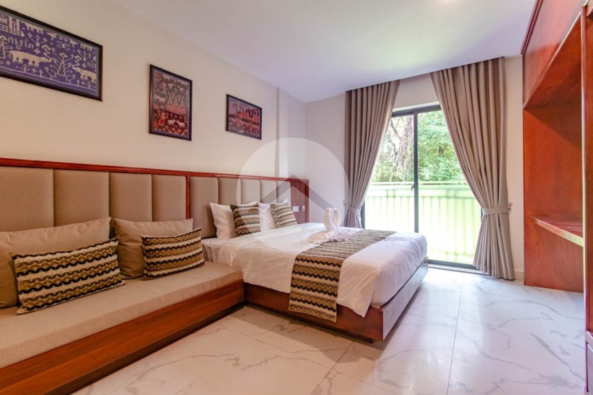 1 Bed Studio Apartment For Rent - Wat Damnak, Siem Reap