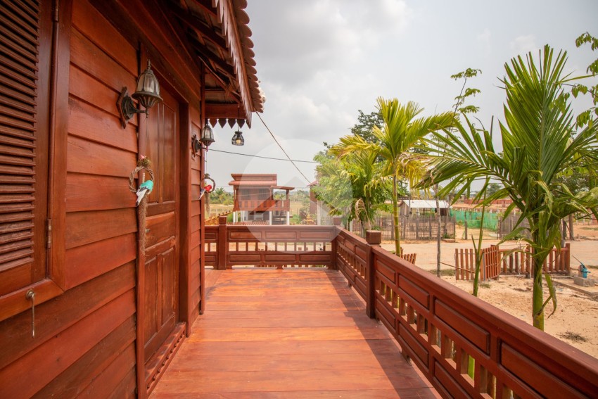 1 Bedroom Wooden Villa For Rent - Bakong District, Siem Reap