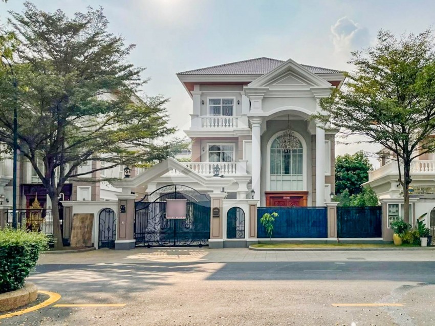 5 Bedroom Prince Villa For Rent - Borey Peng Huoth Boeung Snor, Chbar Ampov, Phnom Penh