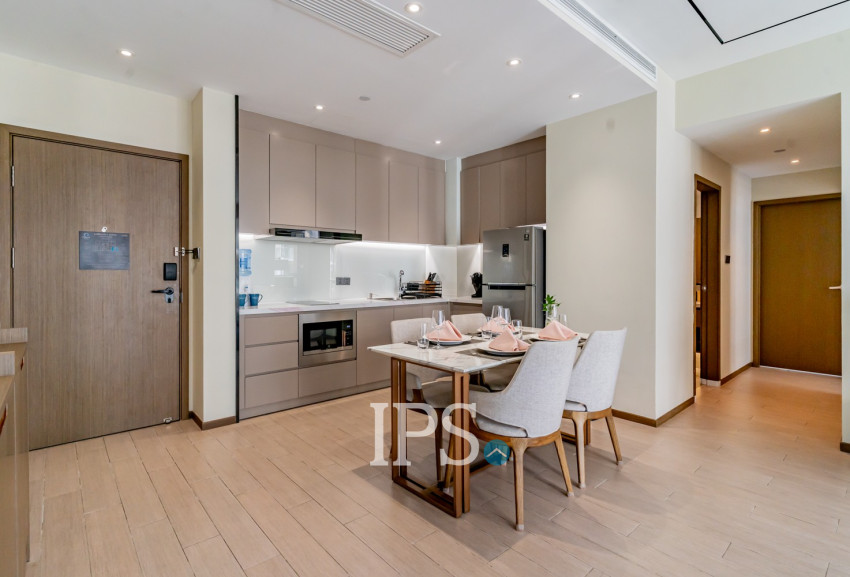 2 Bedroom Serviced Apartment For Rent - Srah Chork, Phnom Penh