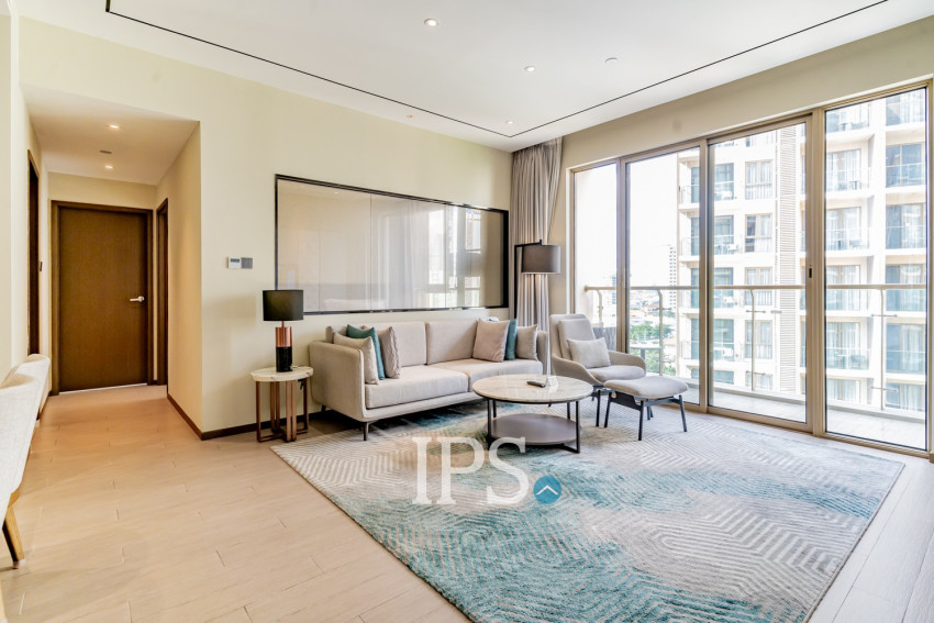 2 Bedroom Serviced Apartment For Rent - Srah Chork, Phnom Penh