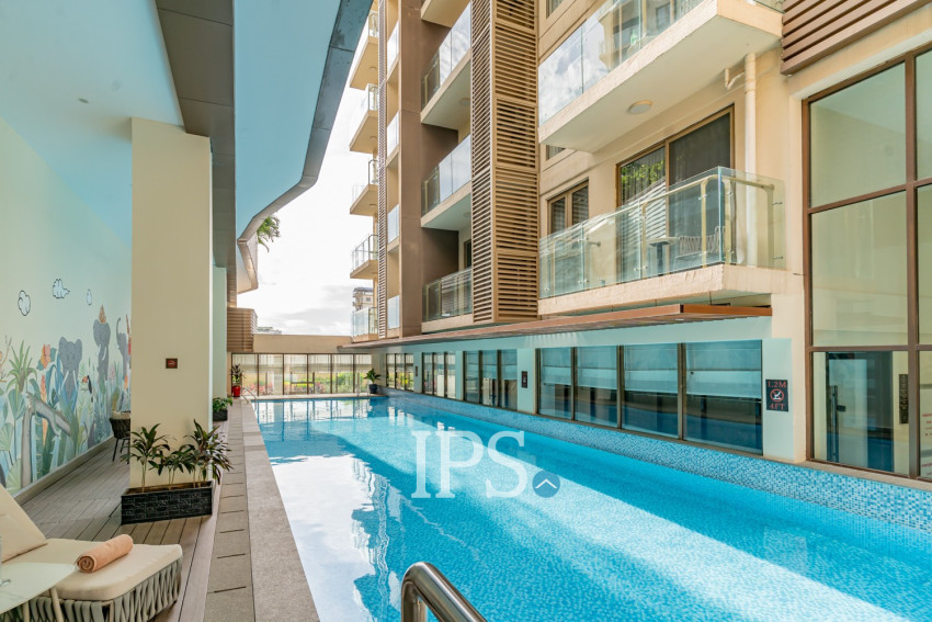 2 Bedroom Serviced Apartment For Rent - Srah Chork, Phnom Penh