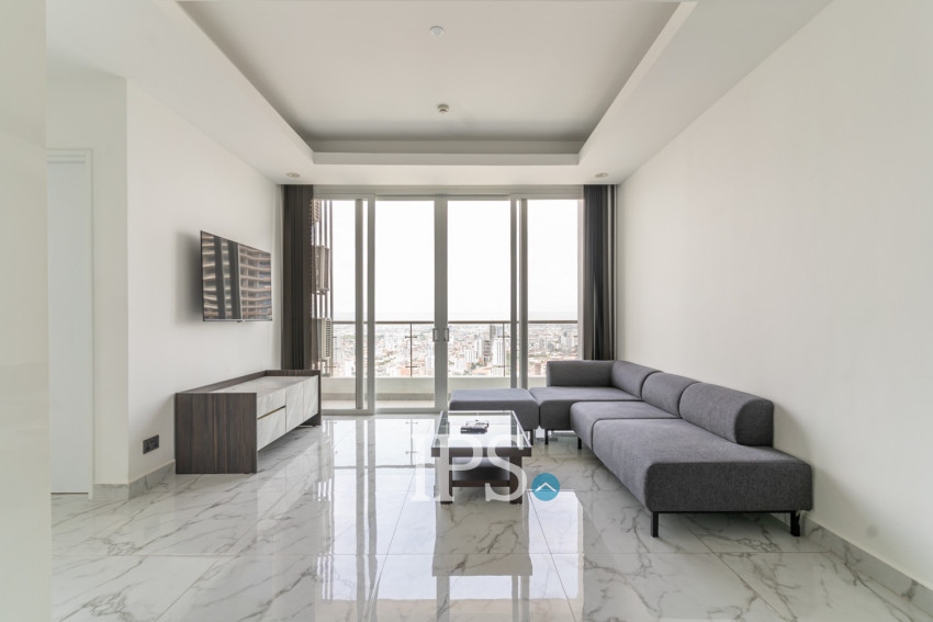 2 Bedroom Condo For Rent - J Tower 2, BKK1, Phnom Penh