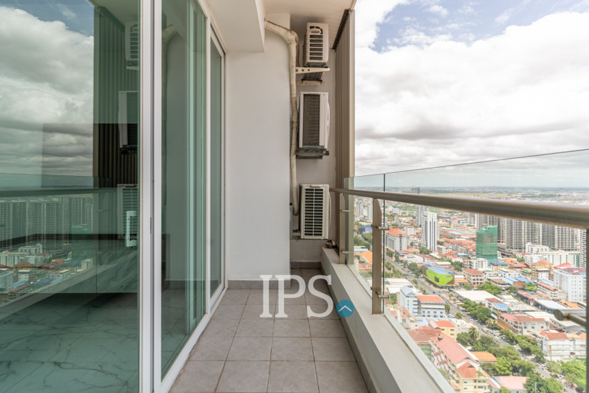 2 Bedroom Condo For Rent - J Tower 2, BKK1, Phnom Penh