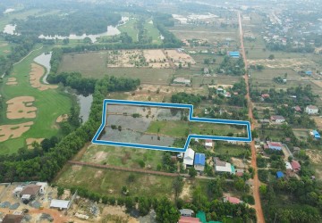 1.6 Hectare Land For Sale - Near Angkor Golf Resort, Sambour, Siem Reap thumbnail