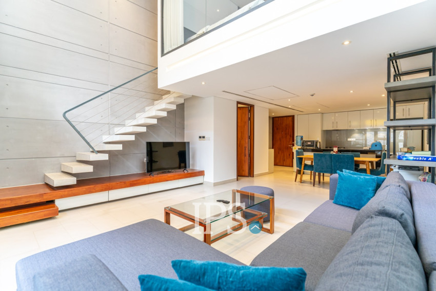 Duplex 2 Bedroom Serviced Condo For Rent - Condo 240, Chakto Mukh, Phnom Penh