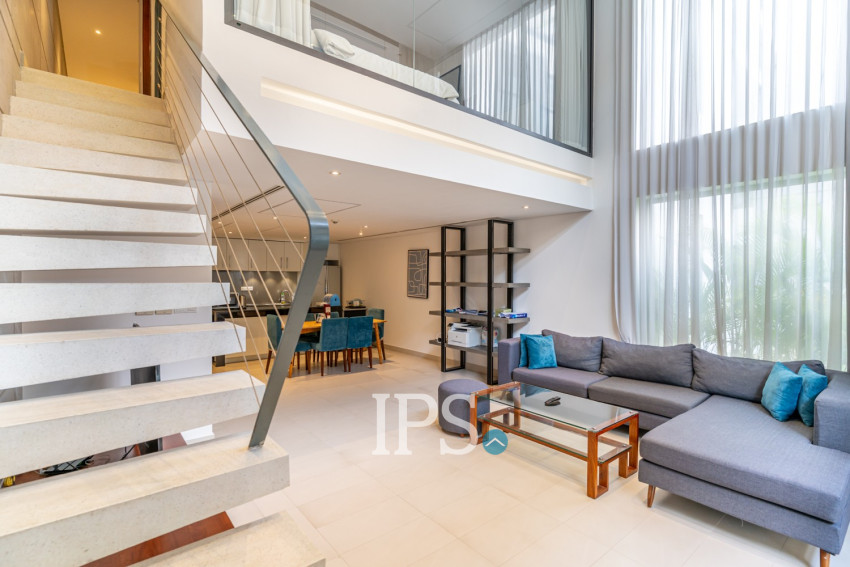 Duplex 2 Bedroom Serviced Condo For Rent - Condo 240, Chakto Mukh, Phnom Penh
