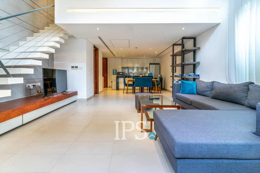 Duplex 2 Bedroom Serviced Condo For Rent - Condo 240, Chakto Mukh, Phnom Penh
