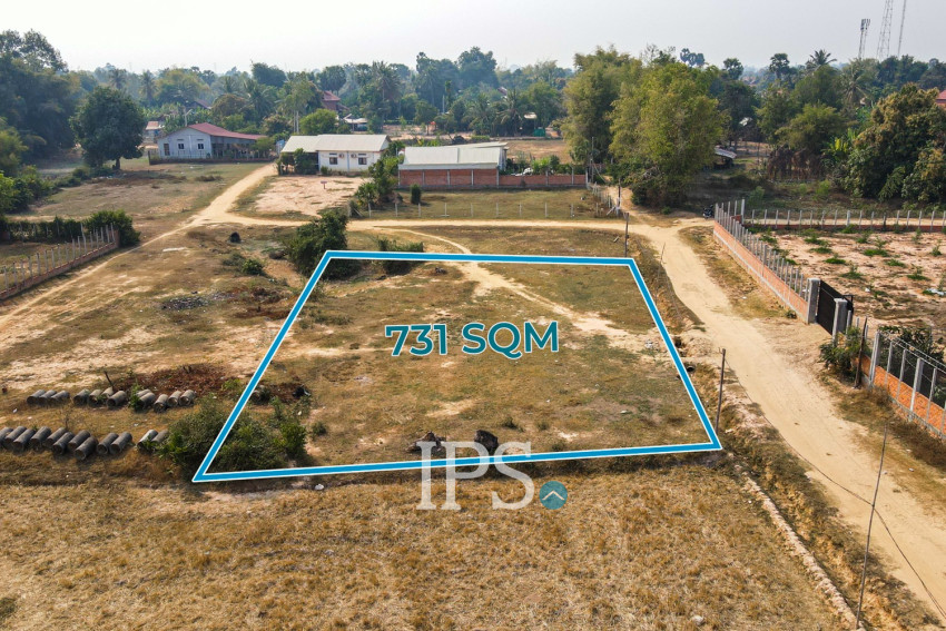 731 Sqm Residential Land For Sale - Sambour, Siem Reap