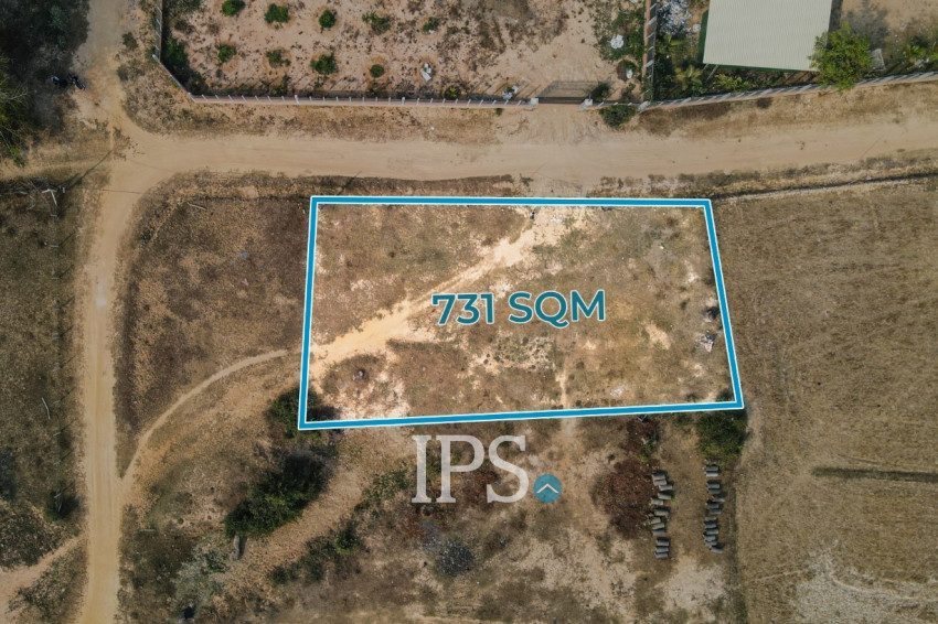 731 Sqm Residential Land For Sale - Sambour, Siem Reap
