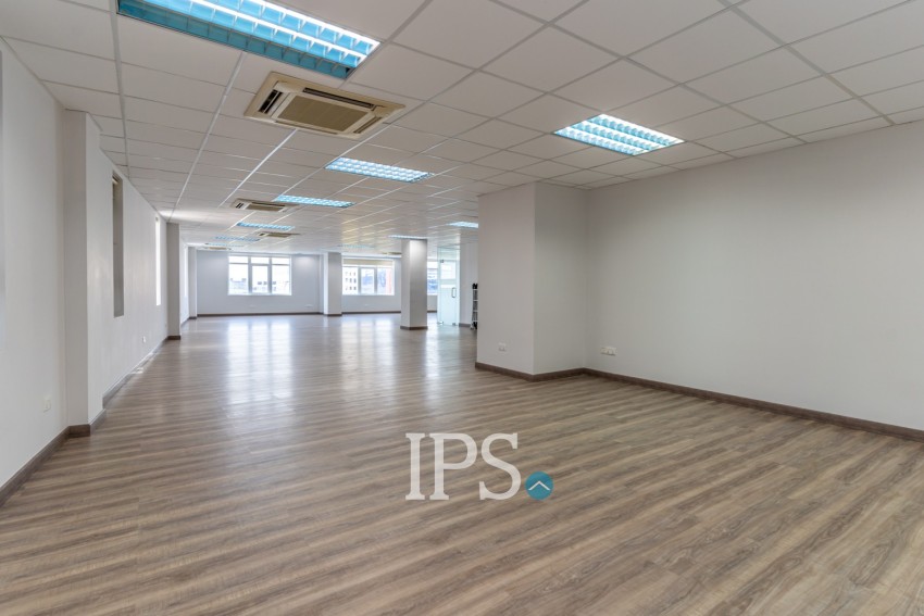 350 Sqm Office Space For Rent - Veal Vong, 7 Makara, Phnom Penh