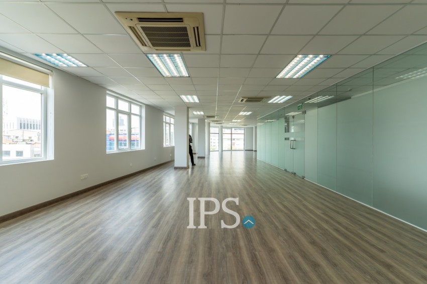 350 Sqm Office Space For Rent - Veal Vong, 7 Makara, Phnom Penh