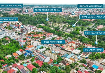 2 Bedroom Apartment For Rent - Riverside, Siem Reap thumbnail