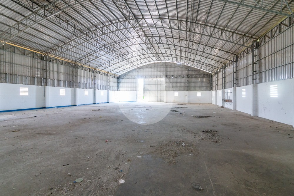 3500 Sqm Land and 600 Sqm Warehouse For Rent - Dangkao, Phnom Penh